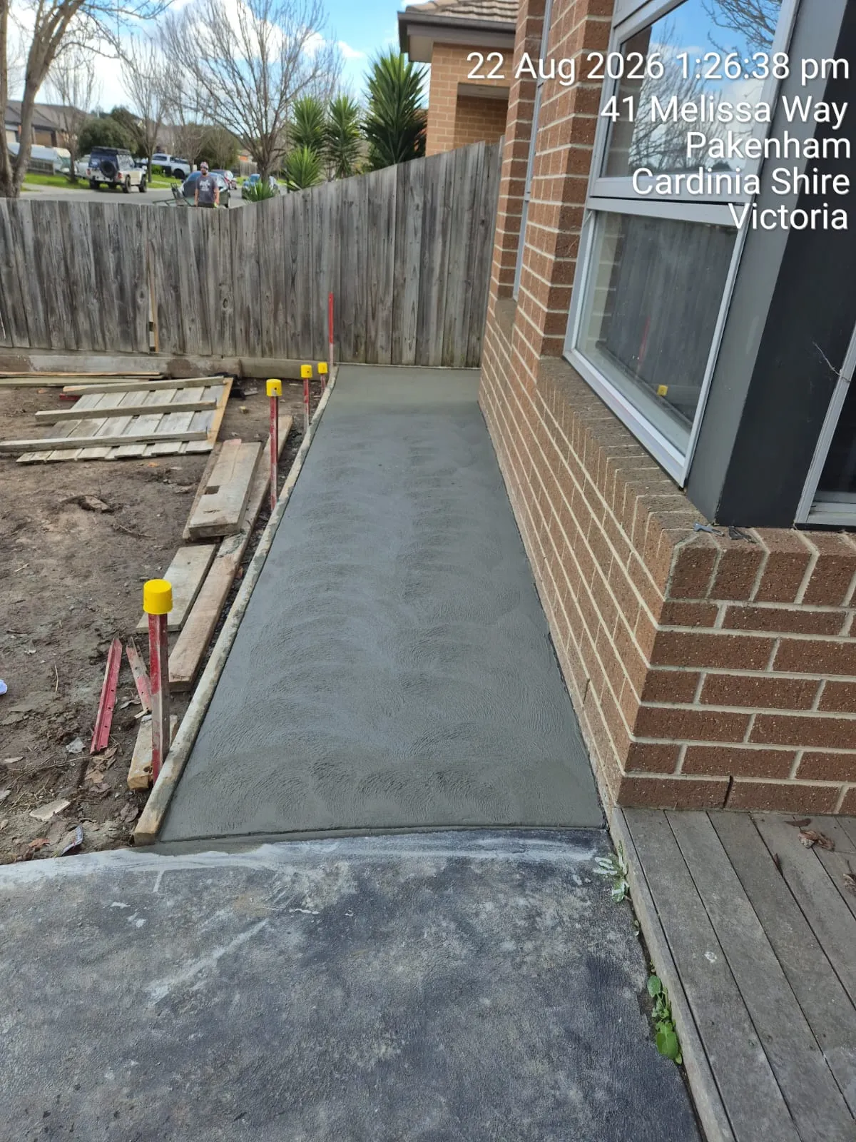 Concreting job by Skyline in South East Melbourne