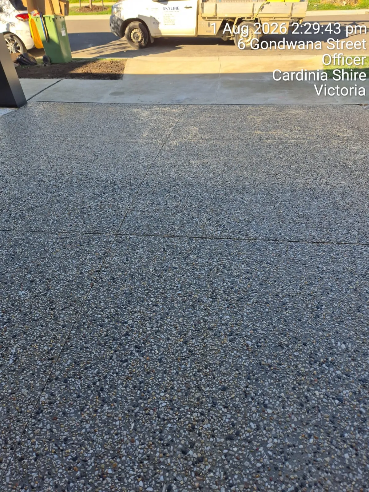 Concreting job by Skyline in South East Melbourne