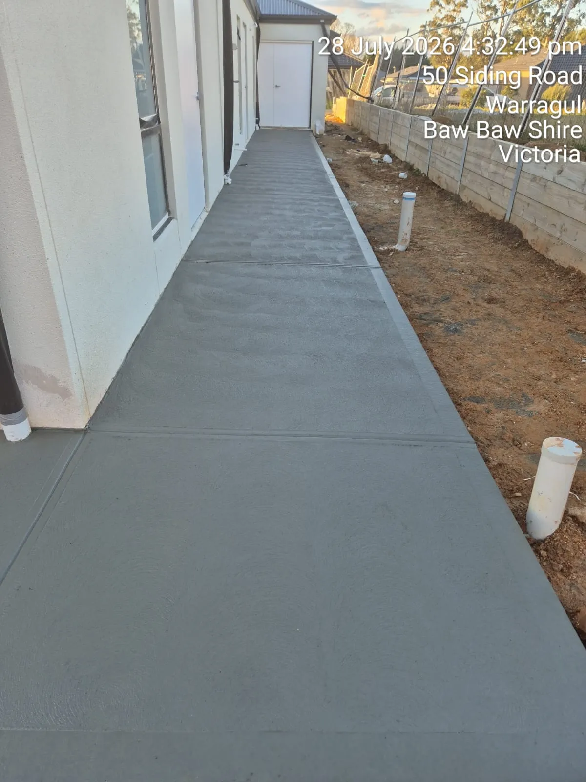 Concreting job by Skyline in South East Melbourne