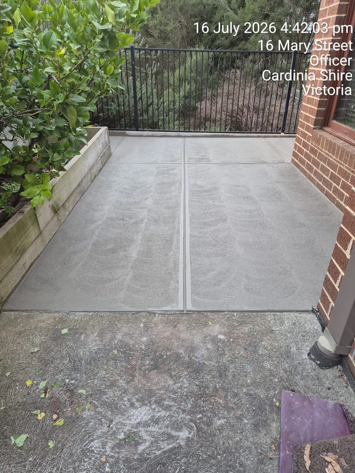 Concreting job by Skyline in South East Melbourne