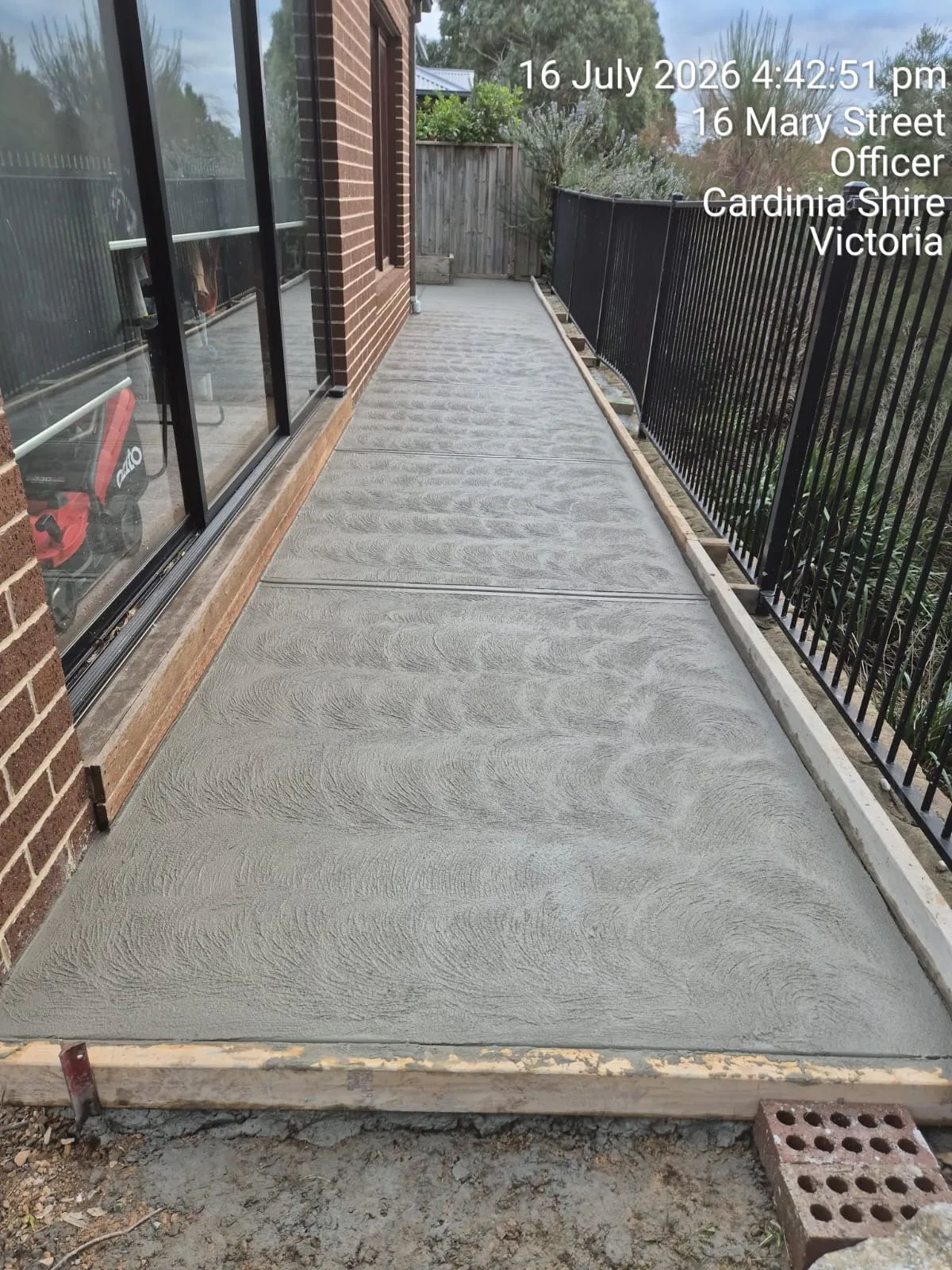Concreting job by Skyline in South East Melbourne