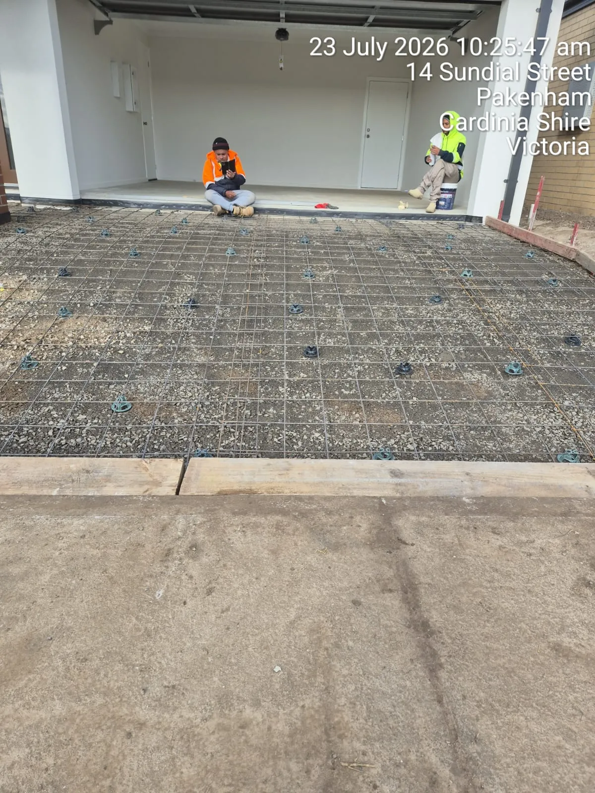 Concreting job by Skyline in South East Melbourne