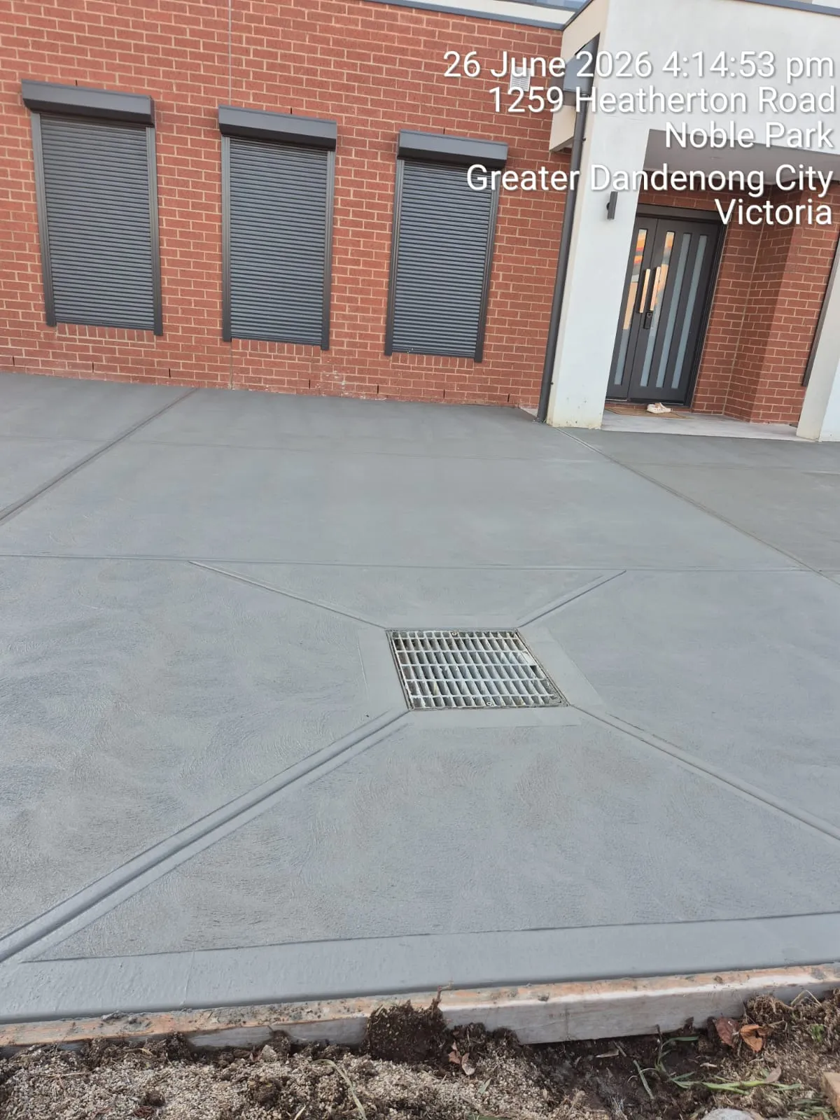 Concreting job by Skyline in South East Melbourne