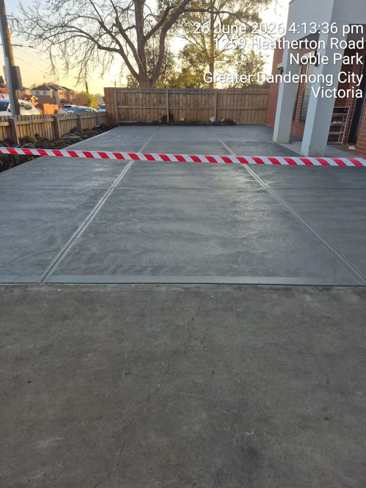 Concreting job by Skyline in South East Melbourne