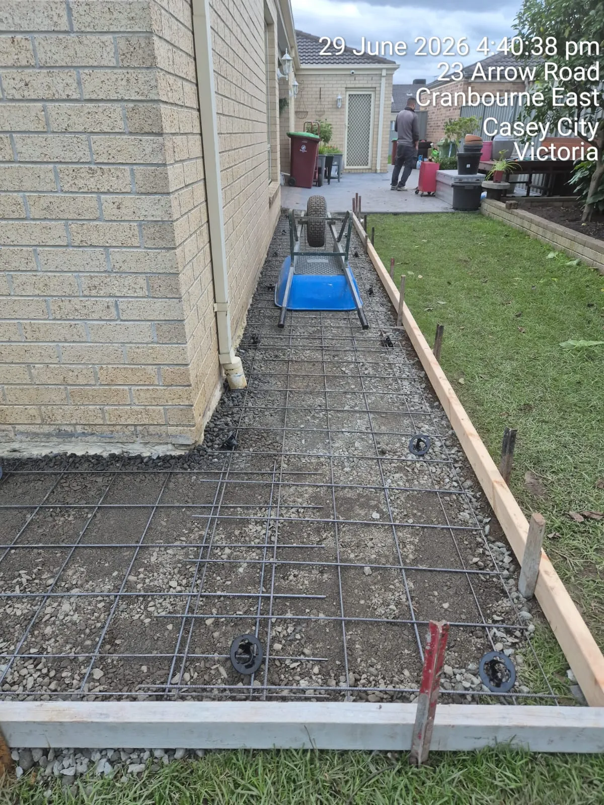 Concreting job by Skyline in South East Melbourne