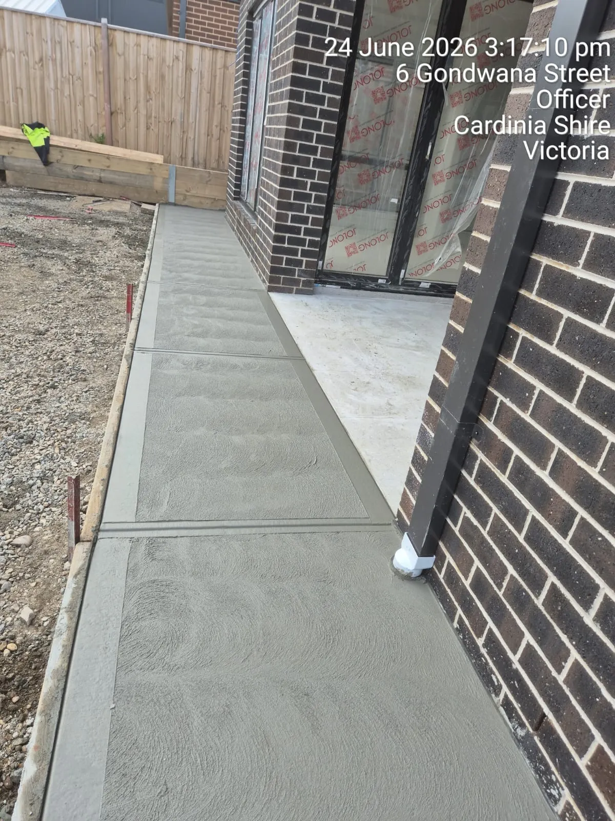 Concreting job by Skyline in South East Melbourne
