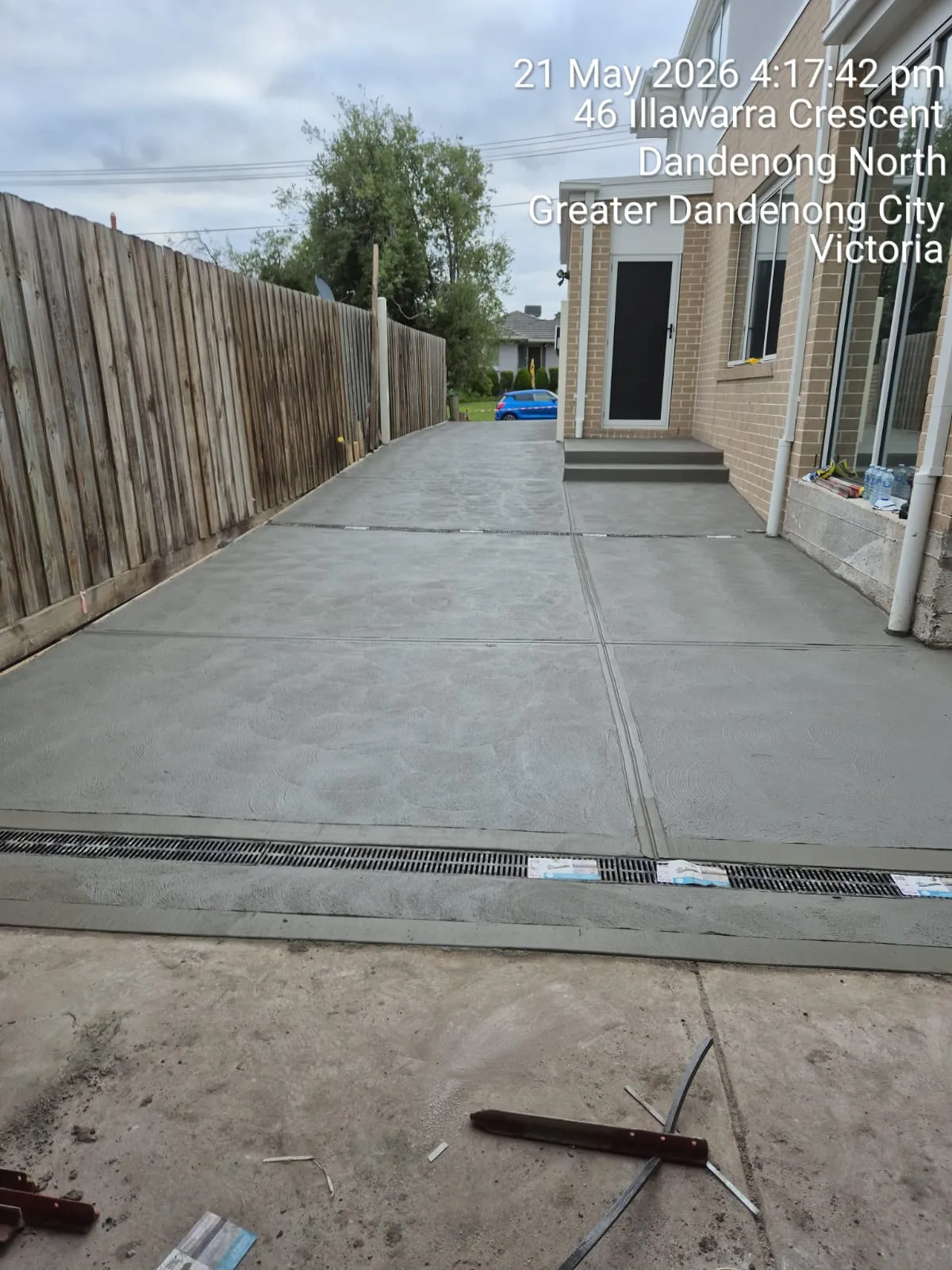 Concreting job by Skyline in South East Melbourne