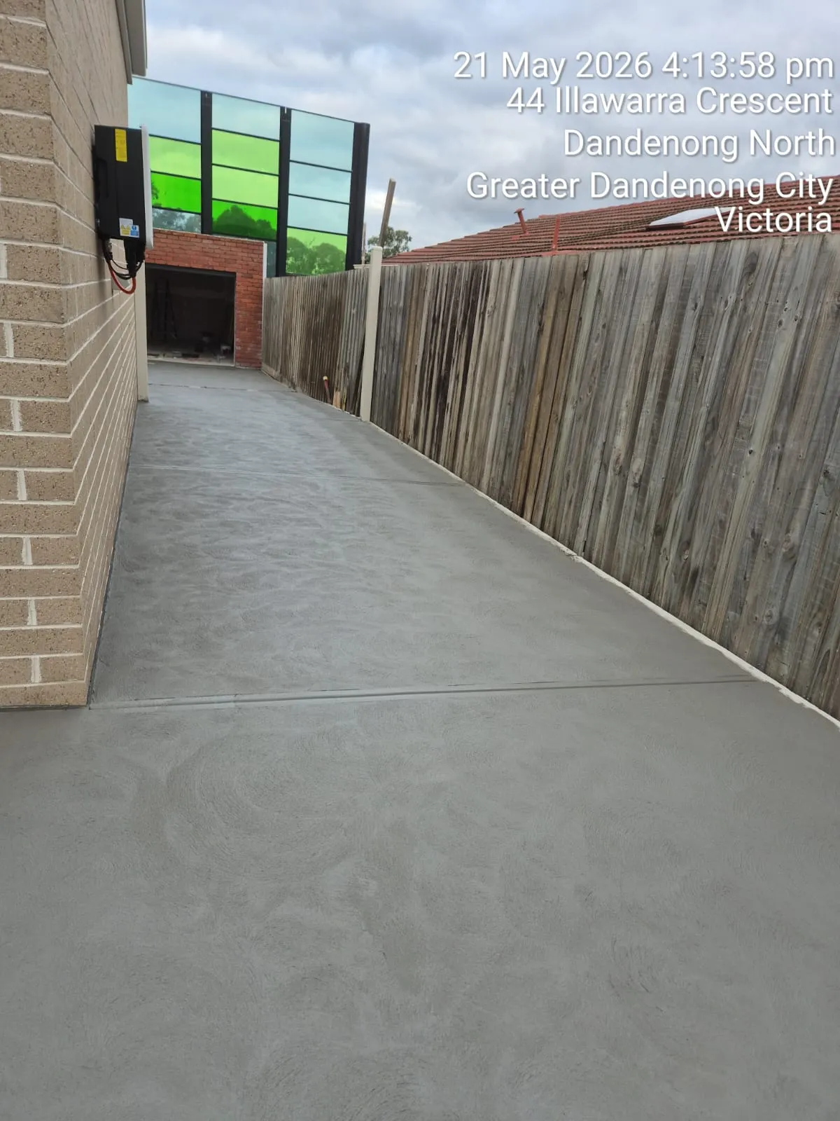 Concreting job by Skyline in South East Melbourne