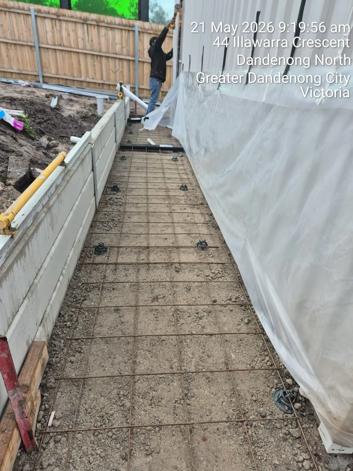 Concreting job by Skyline in South East Melbourne