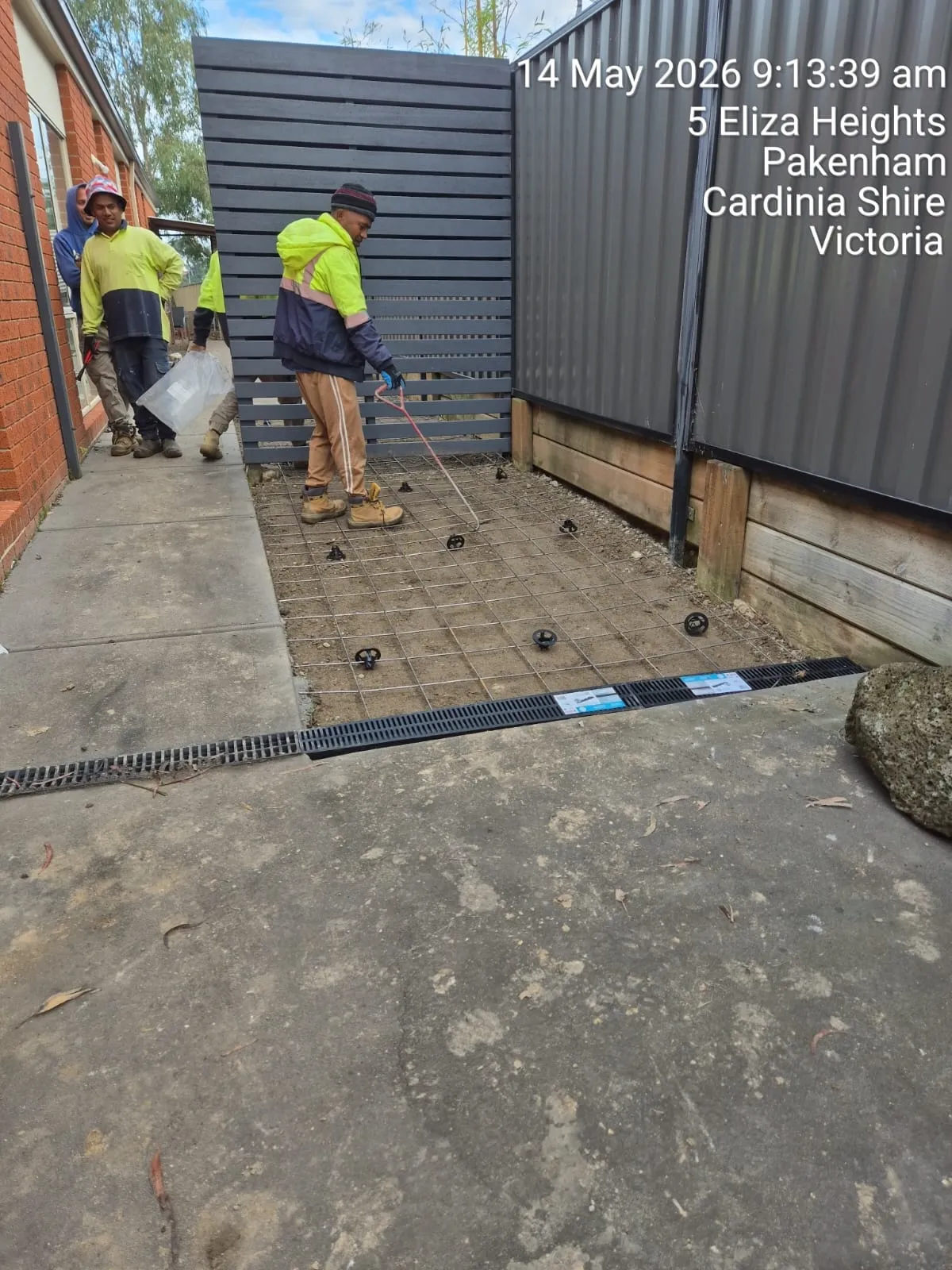 Concreting job by Skyline in South East Melbourne