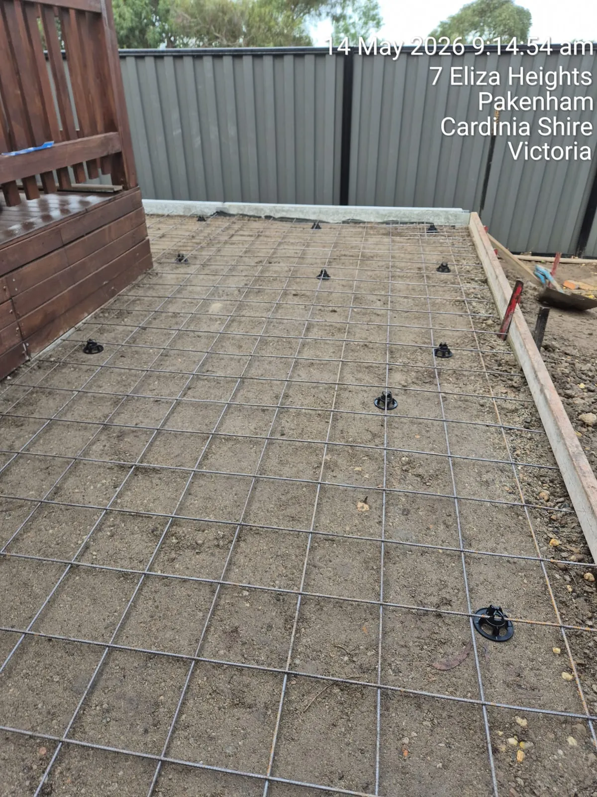 Concreting job by Skyline in South East Melbourne
