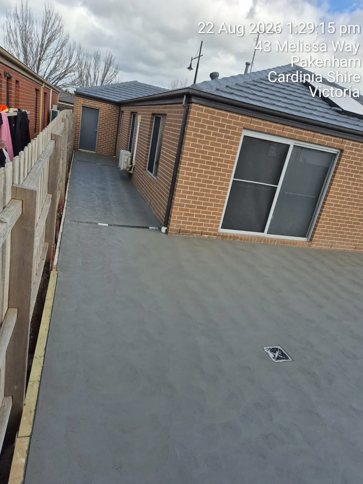 Concreting job by Skyline in South East Melbourne