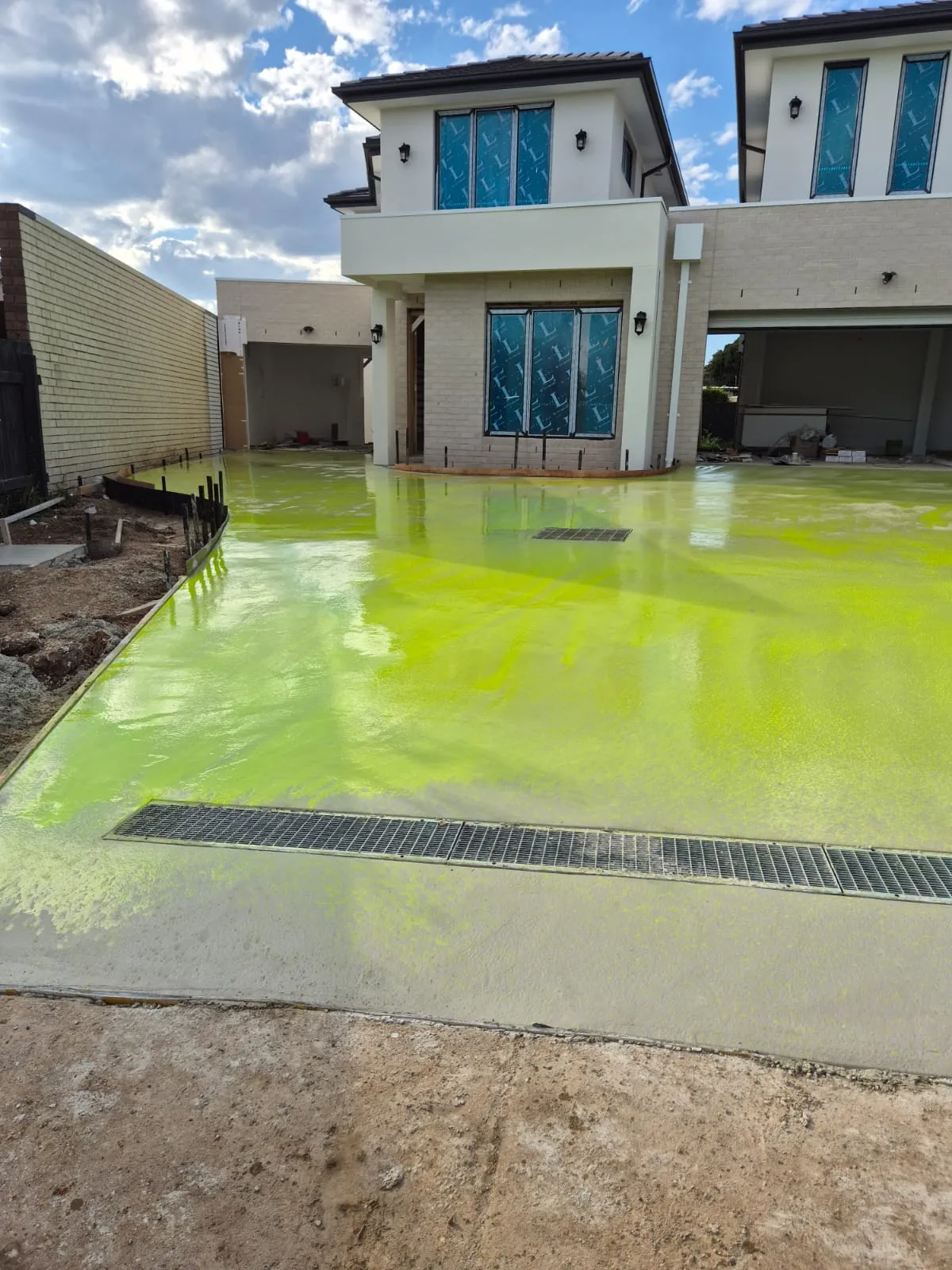 Concreting job by Skyline in South East Melbourne
