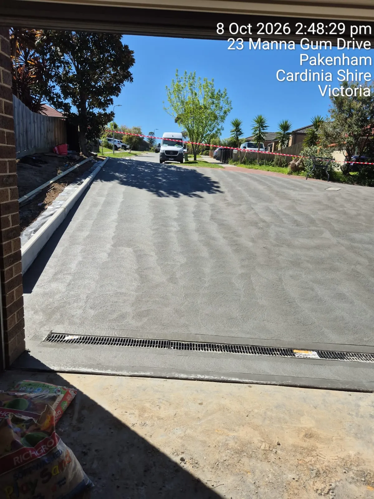 Concreting job by Skyline in South East Melbourne