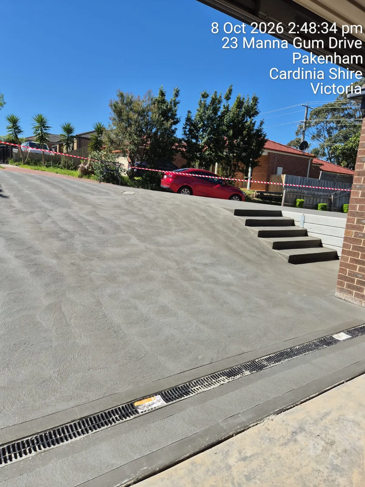 Concreting job by Skyline in South East Melbourne