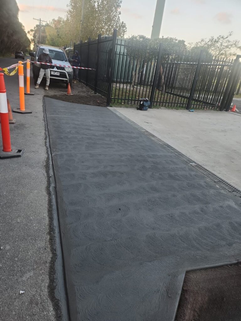 concreting project done by us