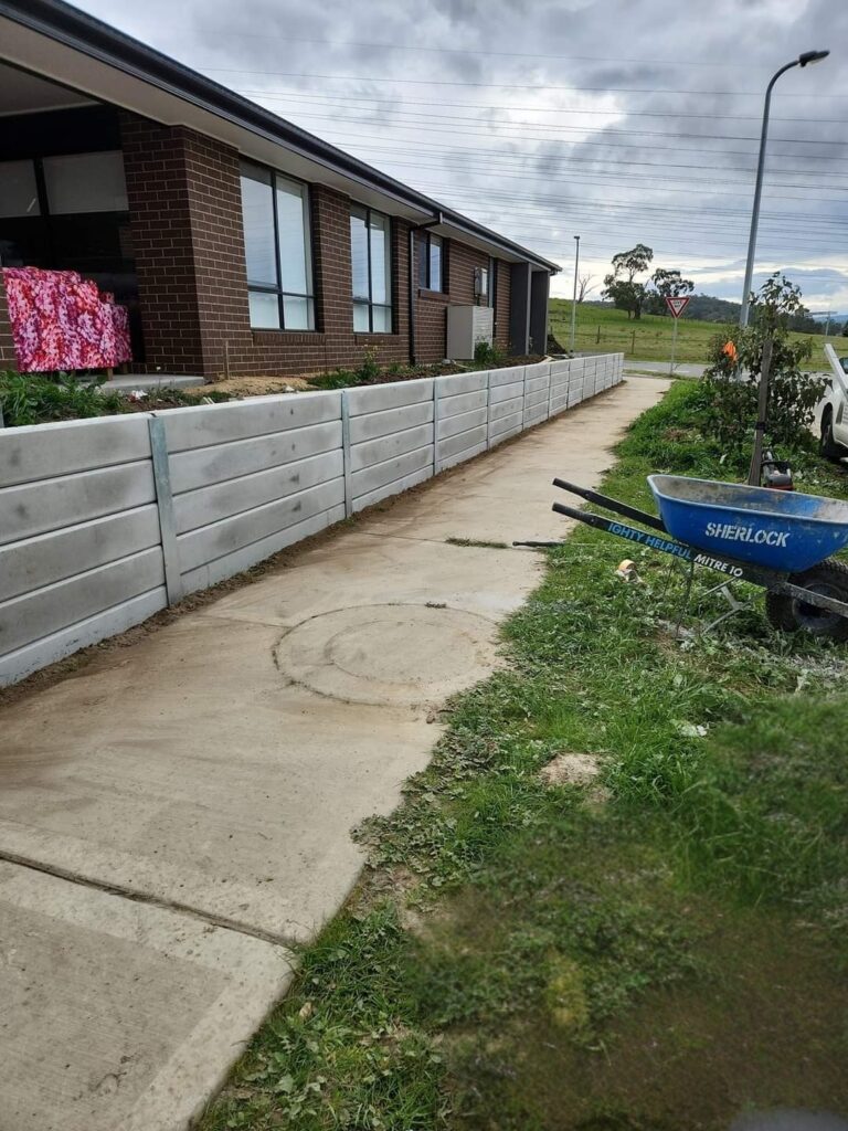 retaining wall service